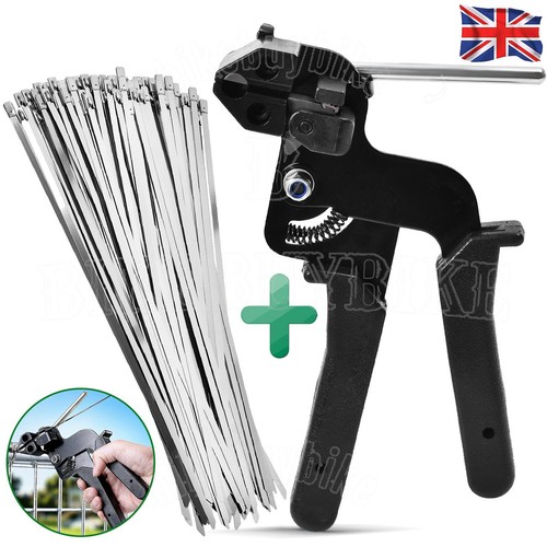 100pcs cable tie gun stainless - cable,