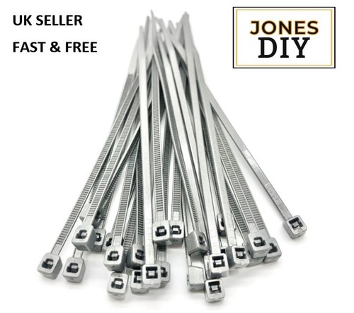 Grey cable ties premium - cable,