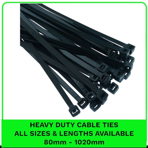 Black cable ties zip - cable,