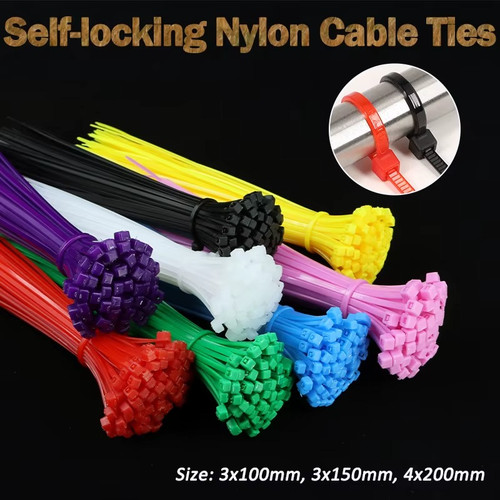 Cable ties nylon zip tie - cable, wraps