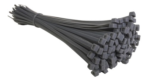 Silver cable ties nylon zip - cable,