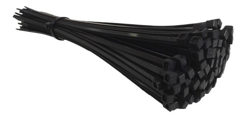 Black cable ties - nylon, zip