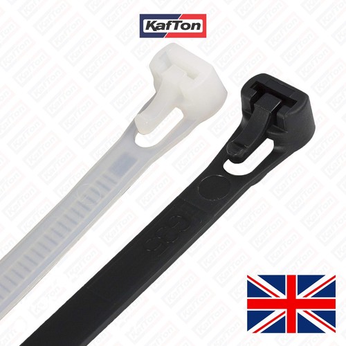Releasable reusable cable ties - cable,