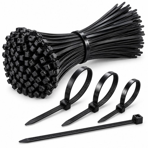 Black cable ties - ties,