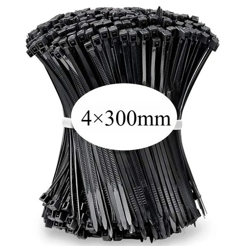 500 black cable ties - cable,