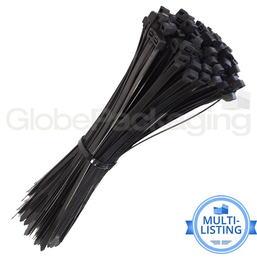 Black high tensile nylon - black, zip