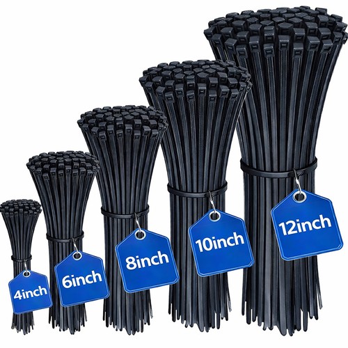 500 black cable - ties, ties