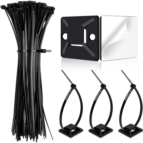 100x cable zip ties - 100x,