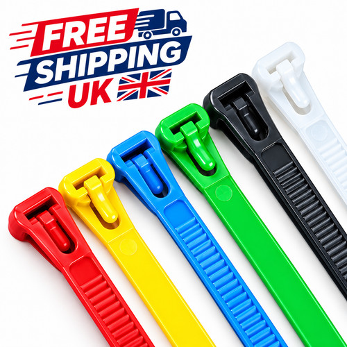 100pcs releasable cable - 100pcs, ties