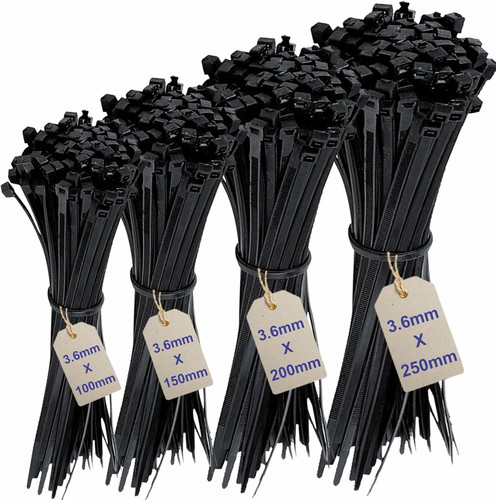 200pcs cable ties assortment - 200pcs,