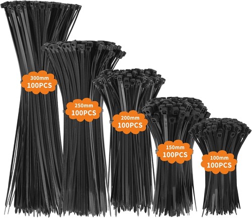 500 pack cable - 500, assorted