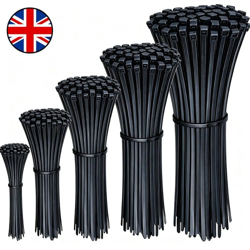 500 pack cable ties assorted - 500,