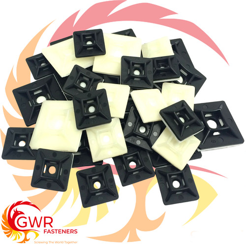 Self adhesive cable - cable, tie