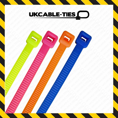Fluorescent cable ties nylon - cable,